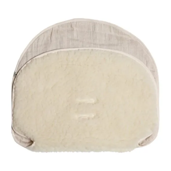 Alwero Autostoel Inleg - Reversible Wol/Linnen - Naturel