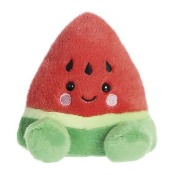 Aurora Palm Pals Watermeloen Knuffel – 13 cm