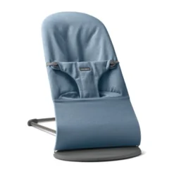 BabyBjörn Bliss Wipstoel - Geweven - Mélange Blauw