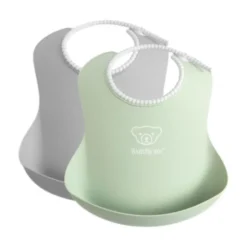 BabyBjörn Duo Slab - Grijs / Pastelroze