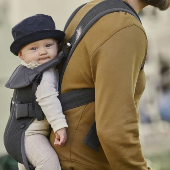 BabyBjörn One Draagzak Grijs Denim