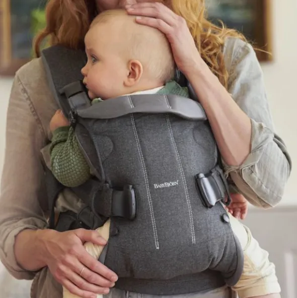 BabyBjörn One Draagzak Grijs Denim