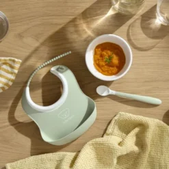 BabyBjörn Servies 3-Delig - Pastelgroen