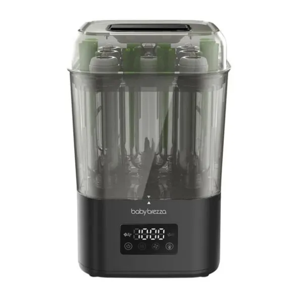 Baby Brezza Sterilisator en Flesdroger - SuperQuick - Mat Zwart