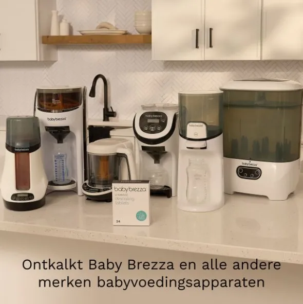 Baby Brezza Universele Ontkalkingstabletten - 24 Stuks