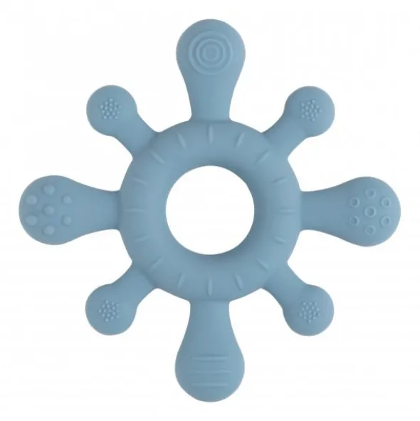 Baby's Only Blossom Bijtring - Vintage Blue