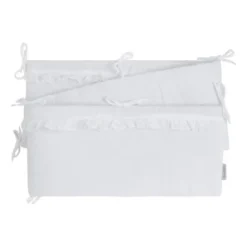 Baby's Only Calm Box Bumper - White