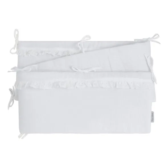 Baby's Only Calm Box Bumper - White