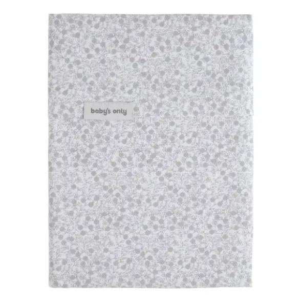 Baby's Only Flower Wieglaken - 80 x 100 cm - Nordic Blue