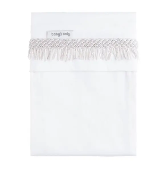 Baby's Only Happiness Wieglaken Gebreide Bies - Urban Taupe / Ecru
