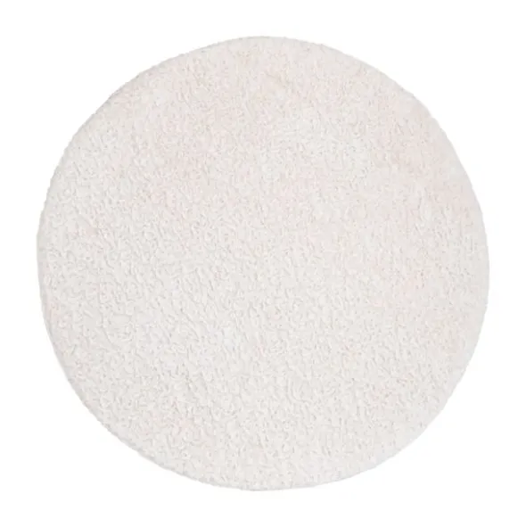 Baby's Only Hoeslaken Boxmatras Rond - Snow - Ø95 cm - Wolwit