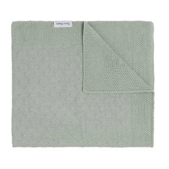 Baby's Only Ledikantdeken Mood - Laurel Green - 100 x 135 cm