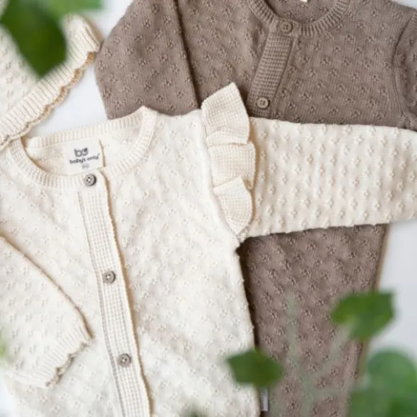 Baby's Only Miracle Ruffle Vestje - Mt. 56 - Warm Linen