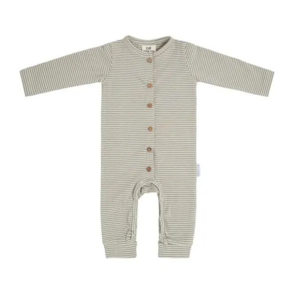 Baby's Only Stripe Boxpakje - Urban Green - Maat 56