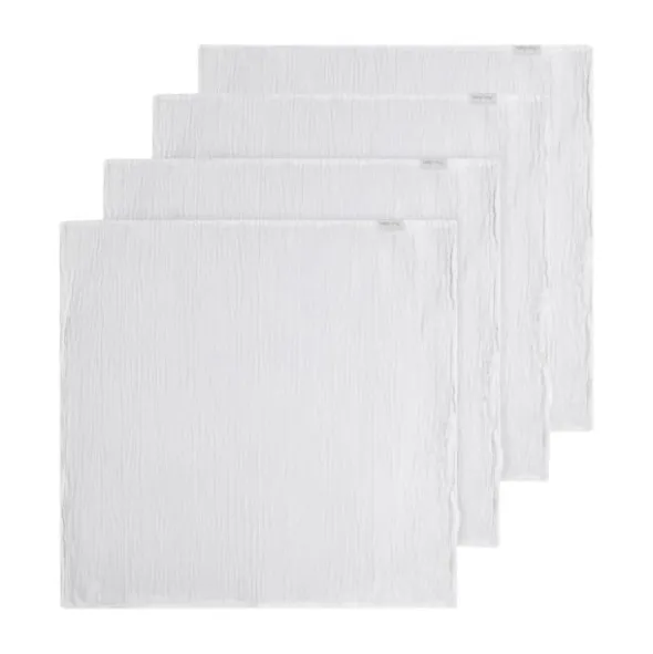 Baby's Only Tender Hydrofiele Doek – 4-pack – 65 x 65 cm – Wit