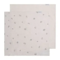 Baby's Only Tender Swaddle - 2-Pack - 115x115 cm - Linen / Clover