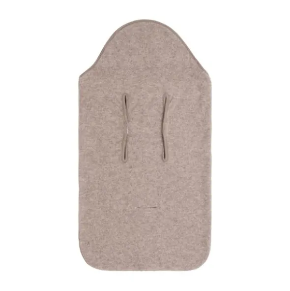 Baby's Only Voetenzak Autostoel 0+ - Merino Brushed Meadow - Sand