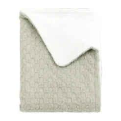 Bamboom Honey Ledikantdeken - 100 x 140 cm - Oyster Grey