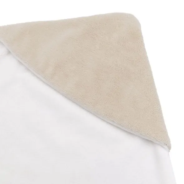 Bamboom Omslagdoek met Capuchon - 75x75 cm - Teddy - Sand