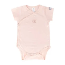 Bamboom Overslag Romper - Roze - 6 Mnd