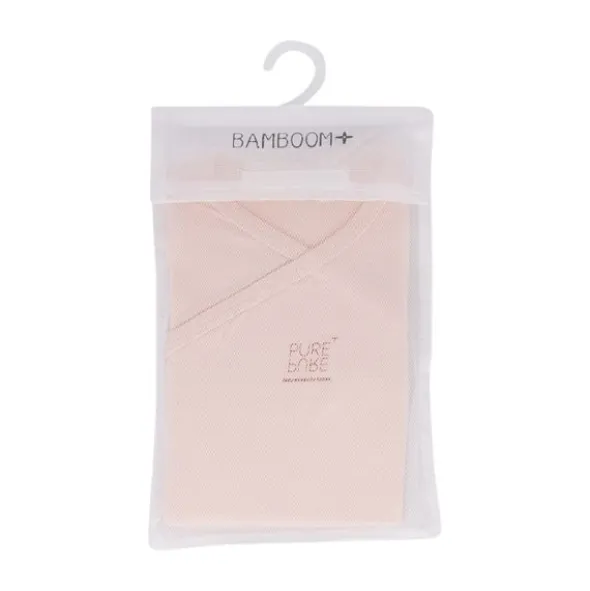 Bamboom Overslag Romper - Roze - 6 Mnd