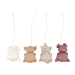 Bamboom Speelgoed Muziekmobiel - Animal Friends - 4 Stuks