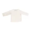 Bamboom T-shirt Lange Mouw Creme Prematuur