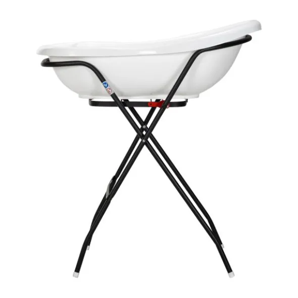 Basicline Basic Bad Wit + Badstandaard Zwart