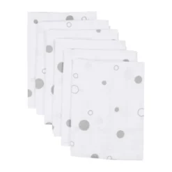 Basicline Bubble Hydrofiel Luiers Grey 6 Stuks