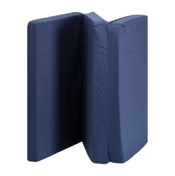 Basicline Campingbed Matras Blauw