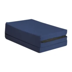Basicline Campingbed Matras Blauw