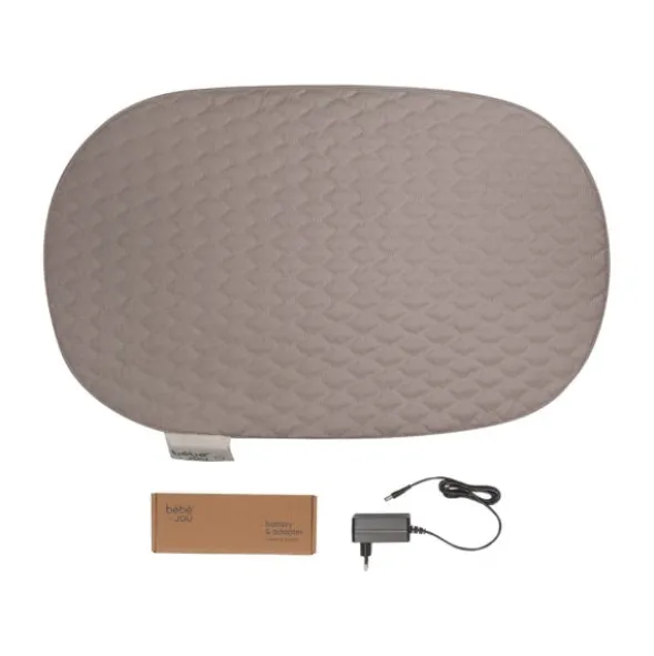 Bebe-Jou Quilted Aankleedkussen Waves - Verwarmd - 74 x 44,5 cm - Off White