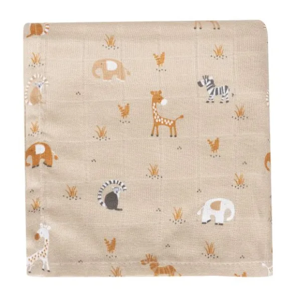 Bebe-Jou Steppe Hydrofiel Doek -70x70 cm - 3 Stuks