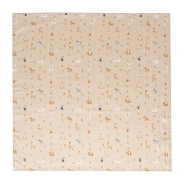 Bebe-Jou Steppe Hydrofiel Doek -70x70 cm - 3 Stuks