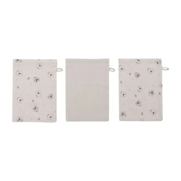 Bebe jou Tiny Sheep Hydrofiel washand - 3 stuks