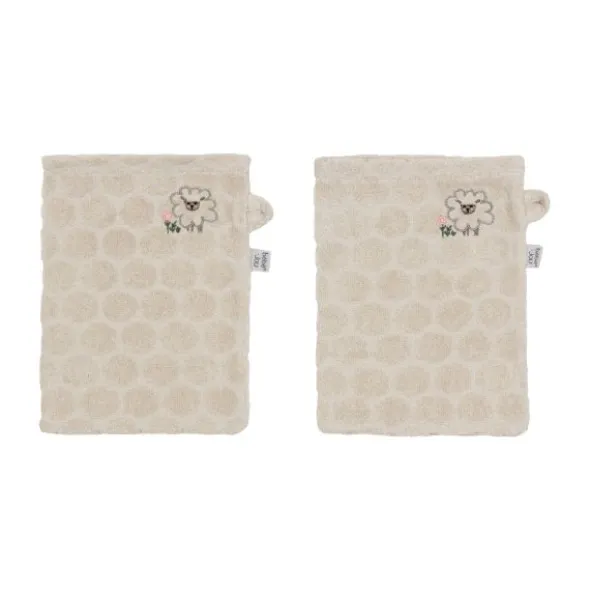 Bebe jou Tiny Sheep Washand - 2 stuks