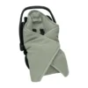 Bemini Biside Voetenzak - 0-12 Mnd - Pady Teddy + Jersey - Kaki