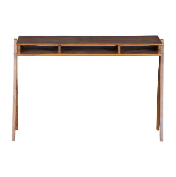 BePureHome Compartment Bureau - Hout Bruin
