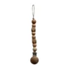 BEZISA Wooden Basics Speenkoord Quartz