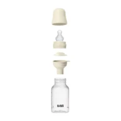 Bibs Fles - Slow Flow - 150 ml - Silicone - Baby Blue