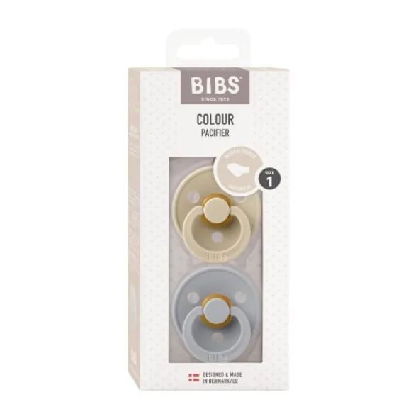 BiBs Fopspeen - Anatomisch - 2 Stuks - 6-18 Mnd - Blush/Woodchuck