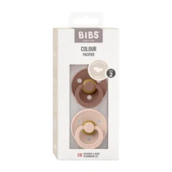 BiBs Fopspeen - Anatomisch - 2 Stuks - 6-18 Mnd - Blush/Woodchuck