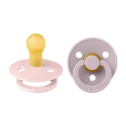 BiBs Fopspeen - Rond - 2 Stuks - 6-18 Mnd - Hush / Grape