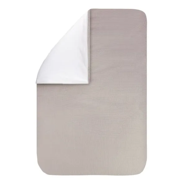 Bink Bedding Pique Dekbedovertrek Zand 60 x 80 cm