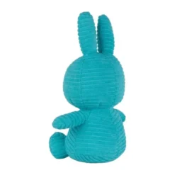 Bon Ton Toys Knuffel - Miffy ECO Corduroy - 23 cm - Teal