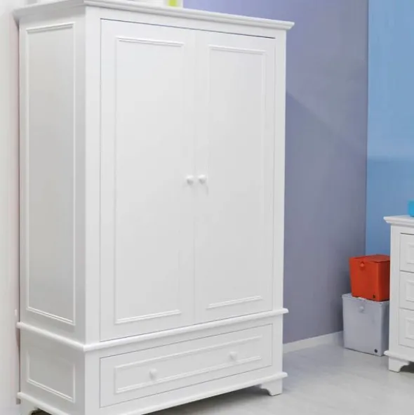Bopita Charlotte Kledingkast XL 2-Deurs Wit