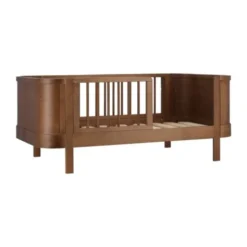 Bopita Heya Peuterbed - 70 x 140 cm - Walnut