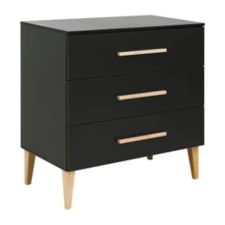 Bopita Lena Commode - Zwart / Naturel