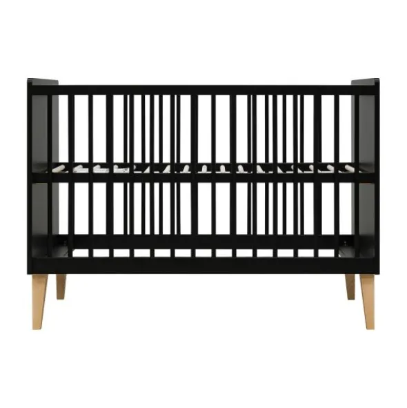 Bopita Lena Ledikant - 60 x 120 cm - Zwart / Naturel