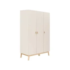 Bopita Lines 3‑Deurskast – Dune / Naturel